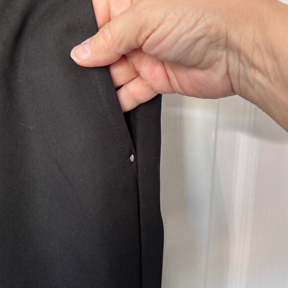 Philosophy NWT Wms Petite Small Pull On Black Midrise Capri Pants Casual - Picture 5 of 9